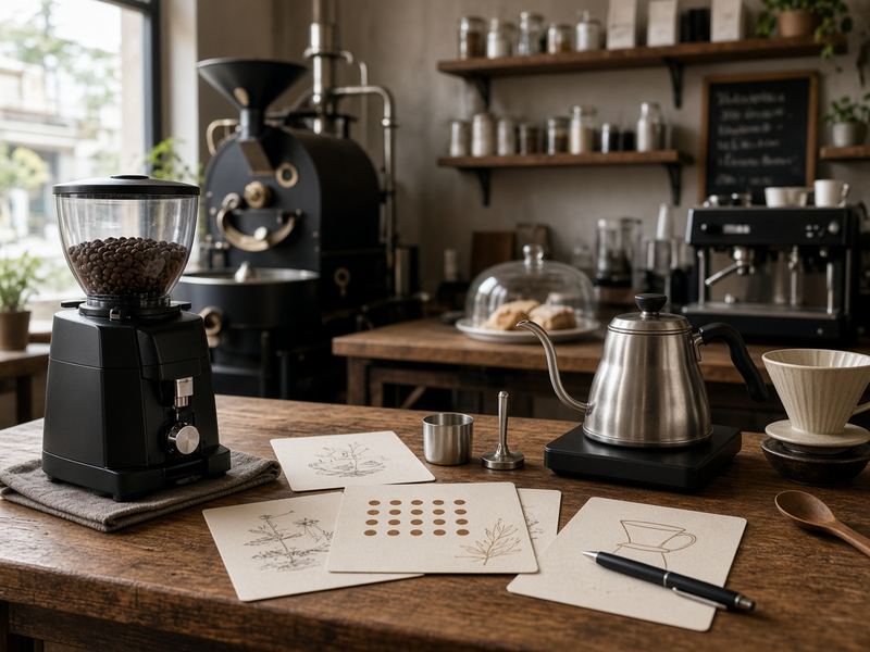 Home brew clinic at Roastery Golden Comet